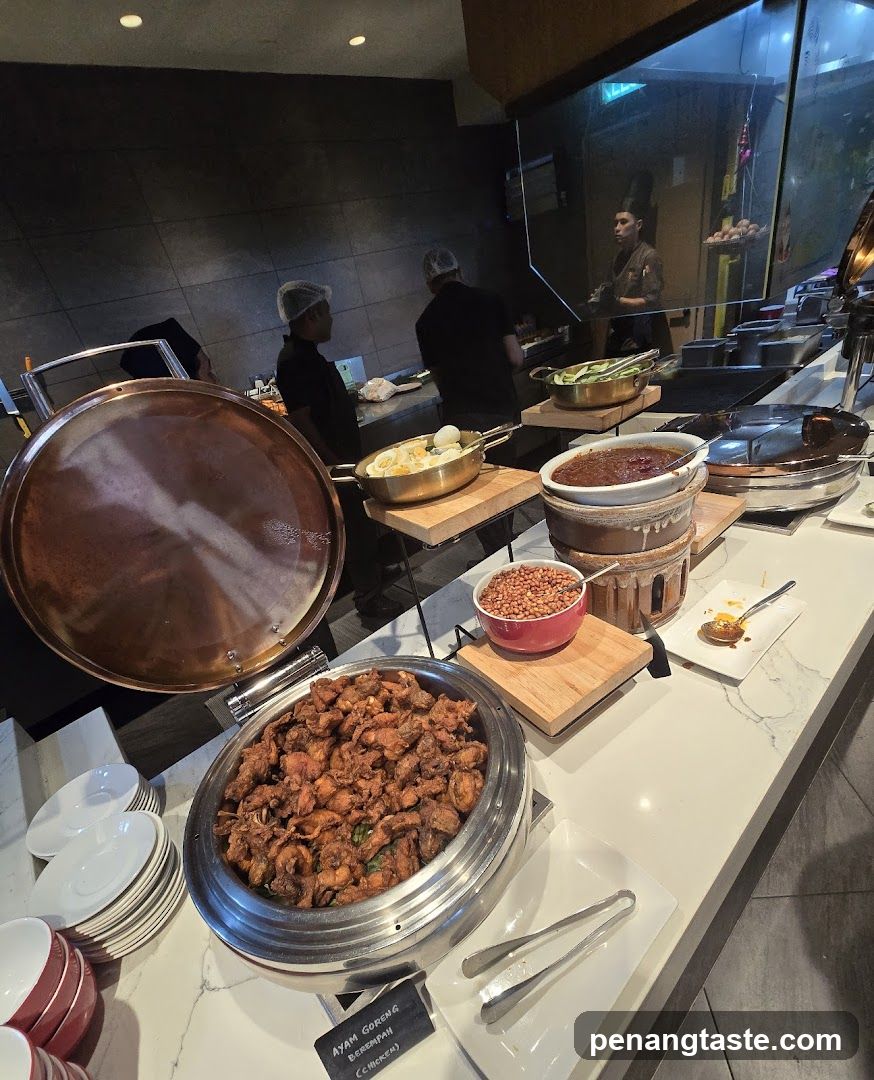Buffet Food Display