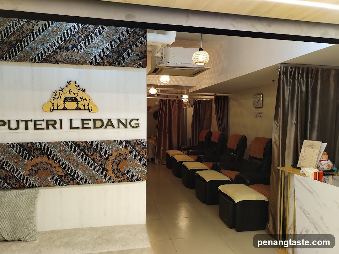 Foot Massage Chairs and Reception Area