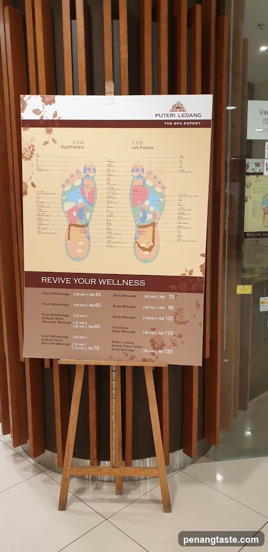 Spa Menu