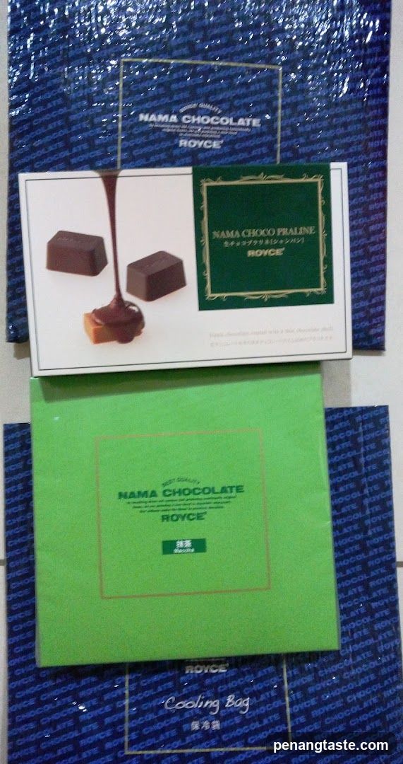 Royce Nama Chocolate Packaging