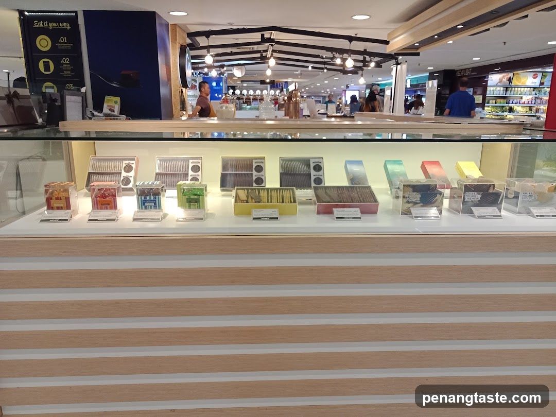 Display of chocolates and other confectionery items