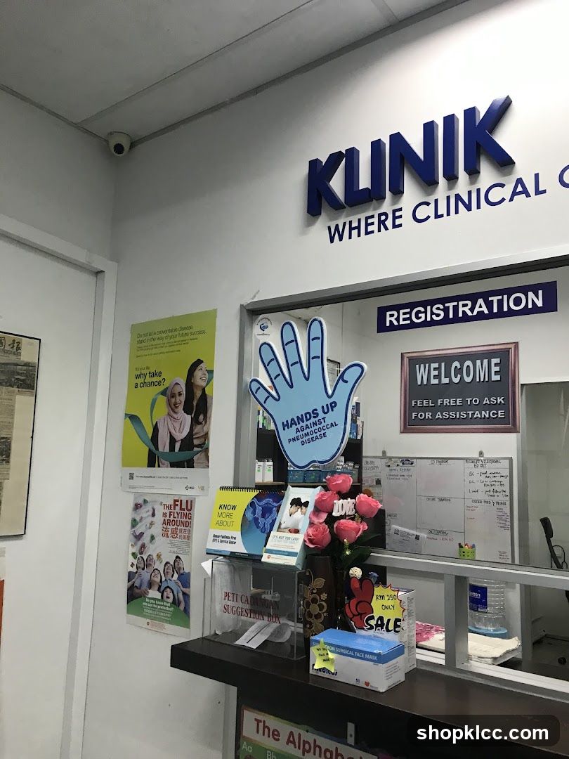 Klinik Reception Area