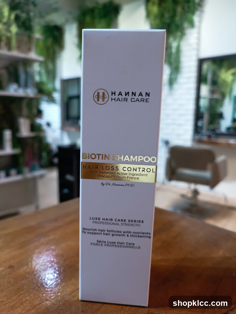 Hannan Hair Care Shampoo Box