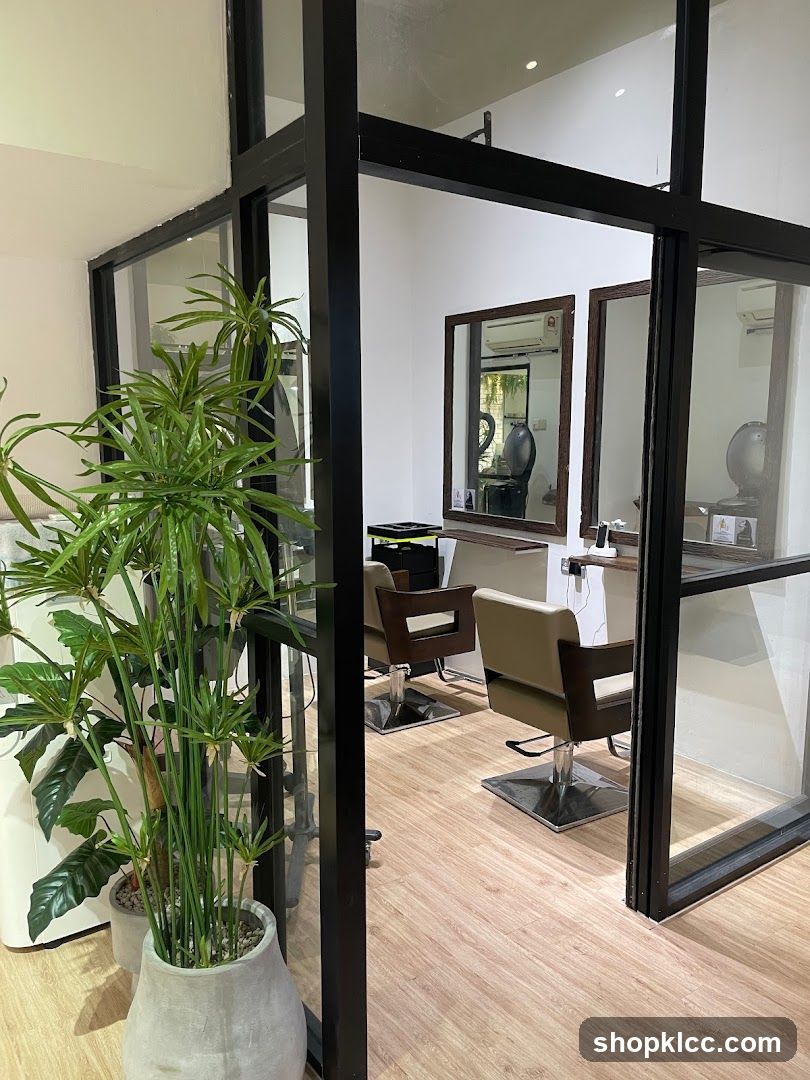 Salon Interior View