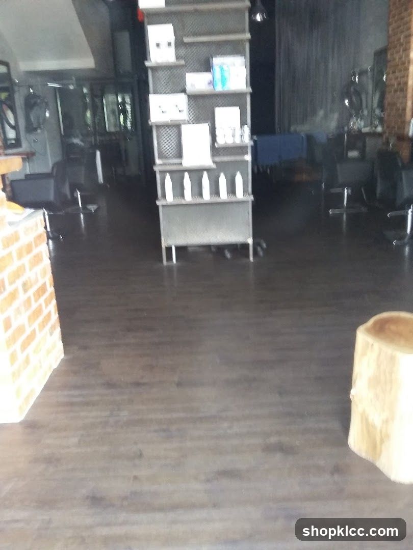 Interior of a modern shop or salon