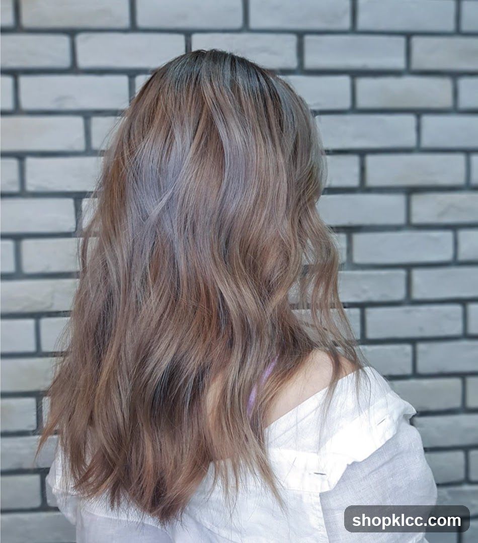 Hair Color Back View