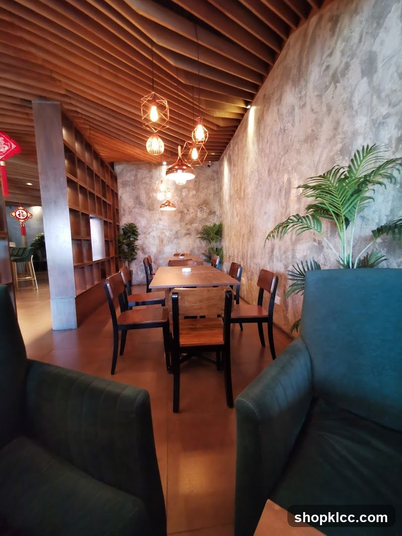 Interior of a modern restaurant or cafe