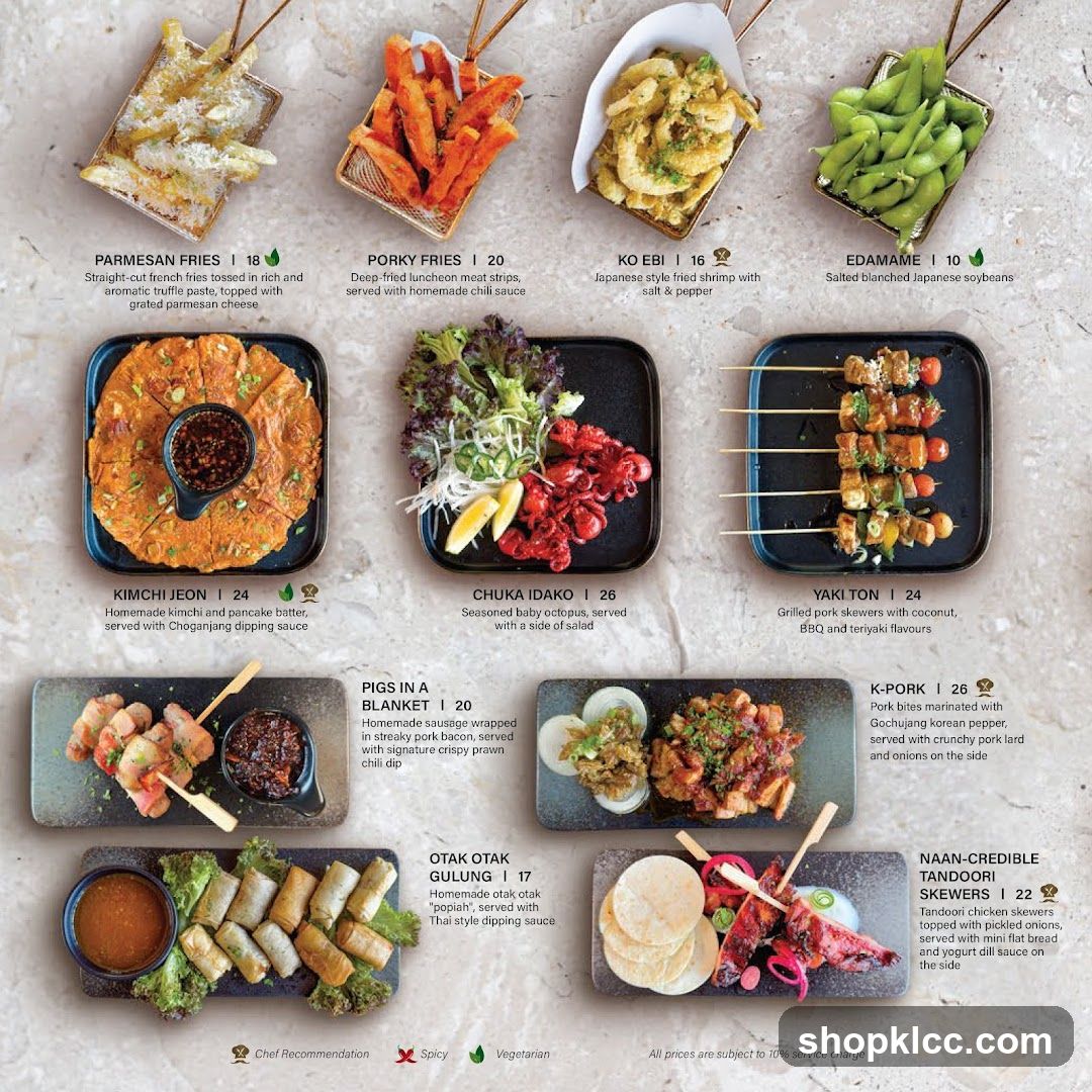 Food Menu Display