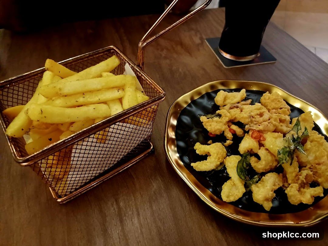Fried Food on Table