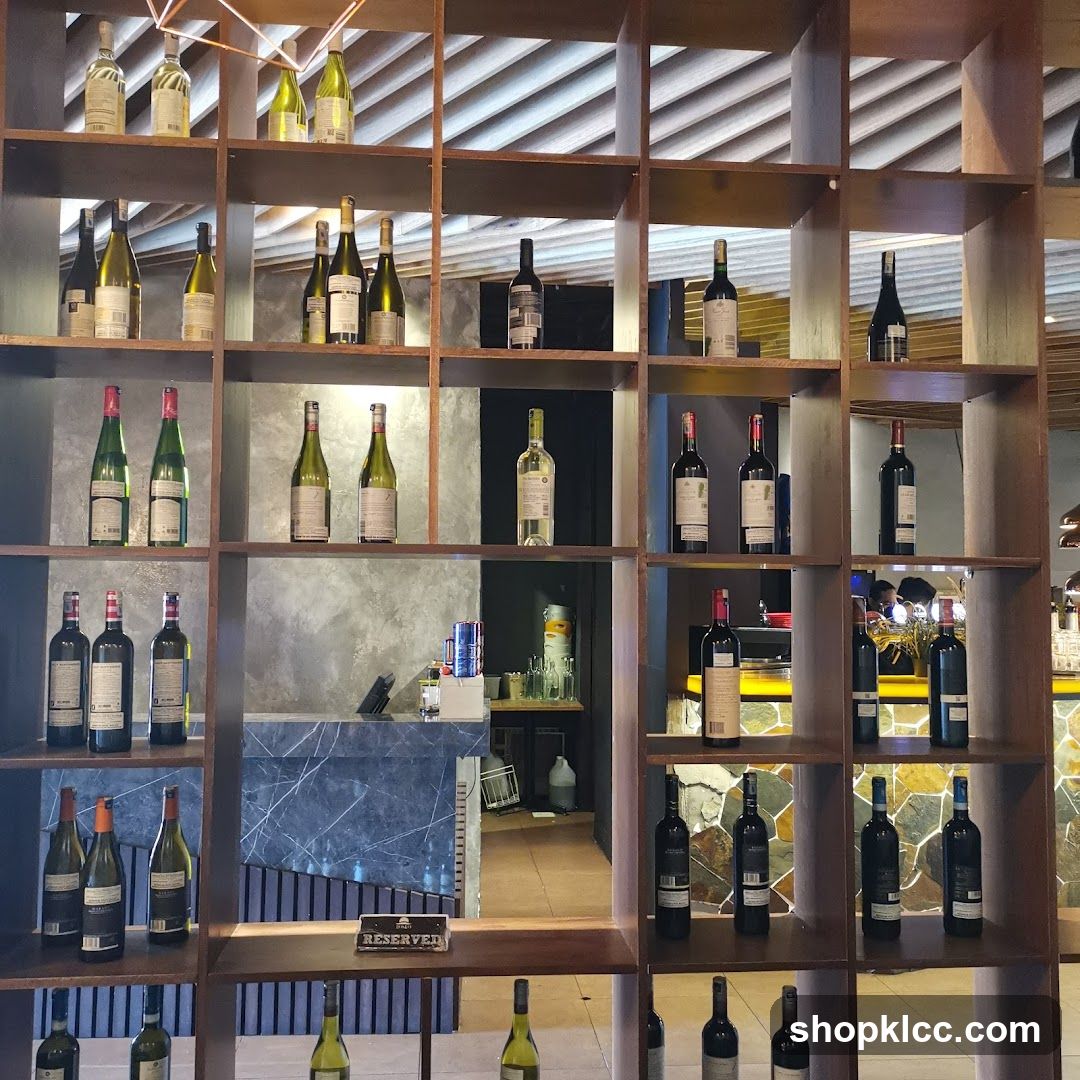 Wine Display Shelf Interior