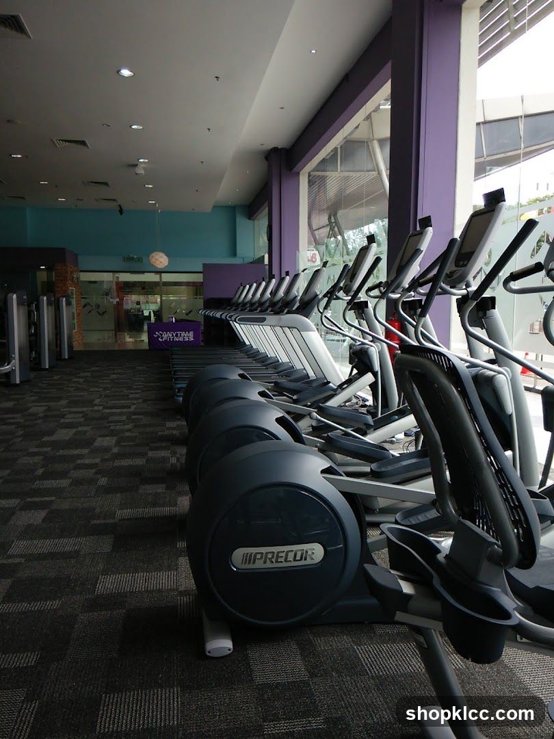 Gym Interior with Exercise Equipment