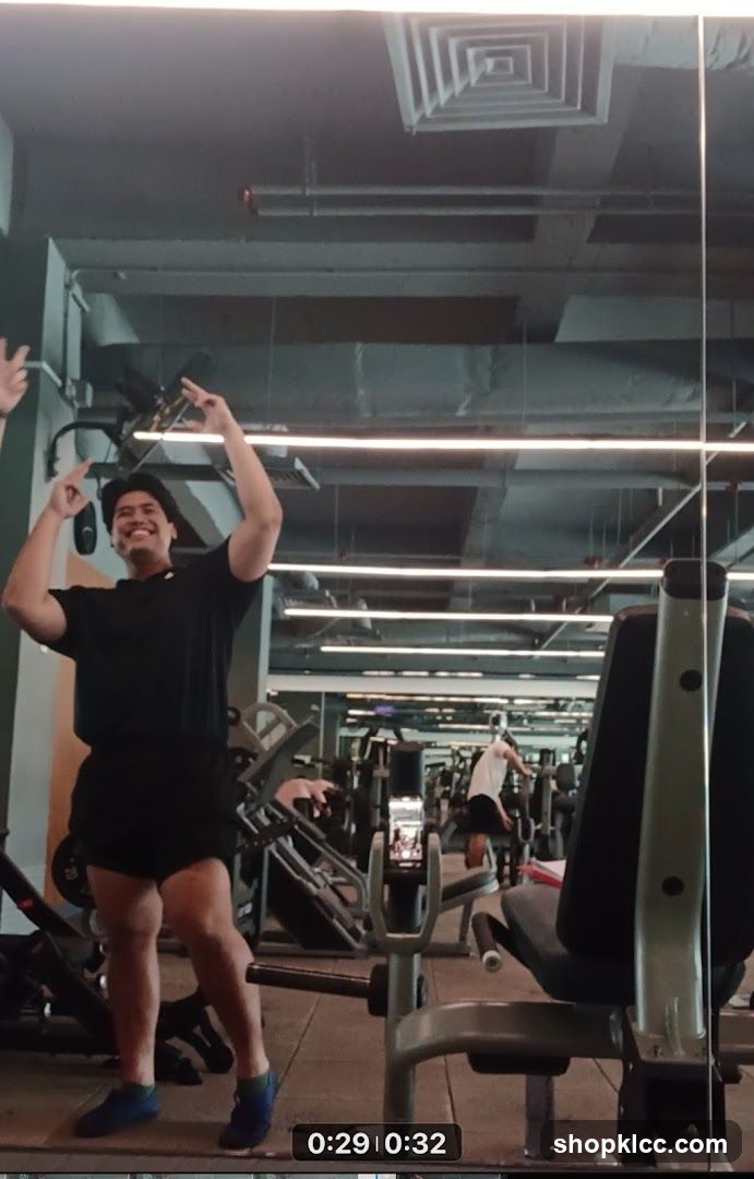 Gym Interior Reflection
