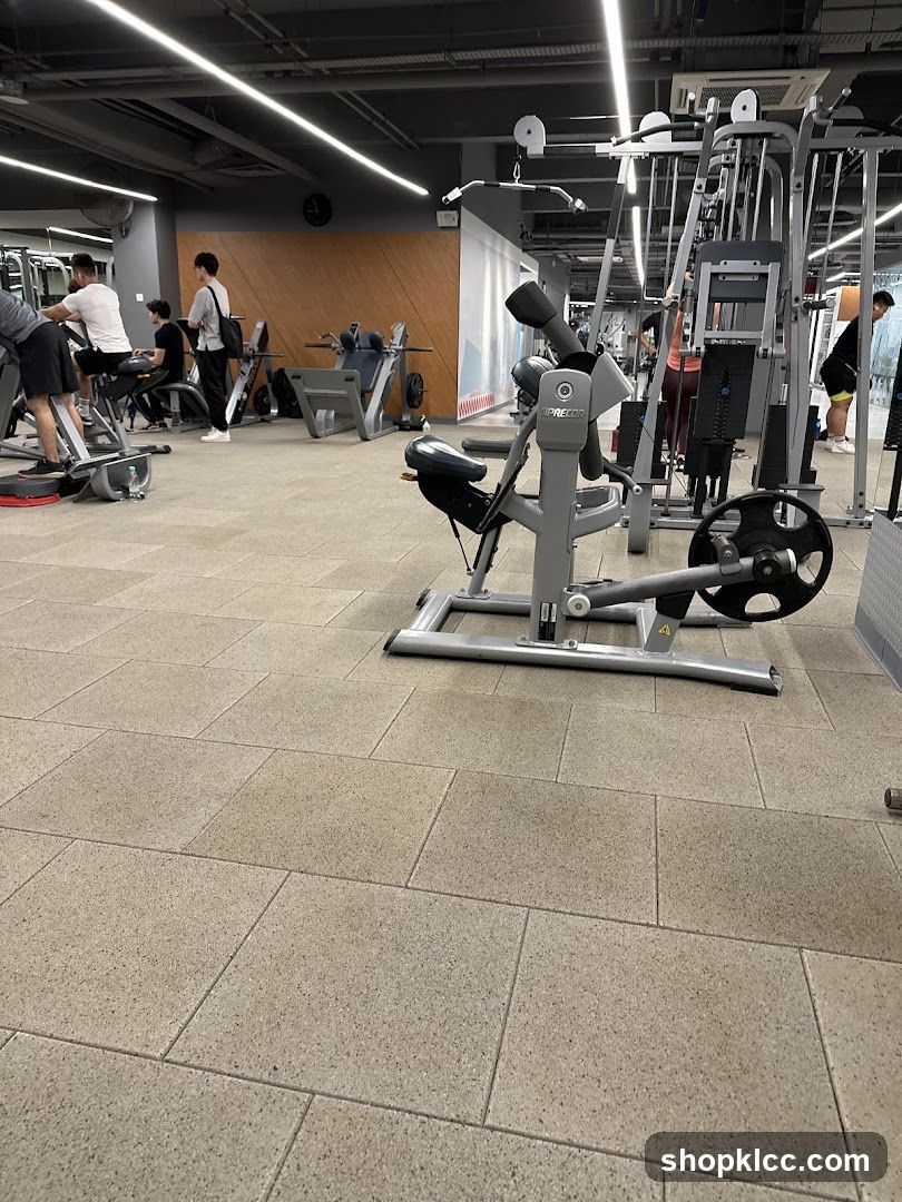 Gym Interior Scene