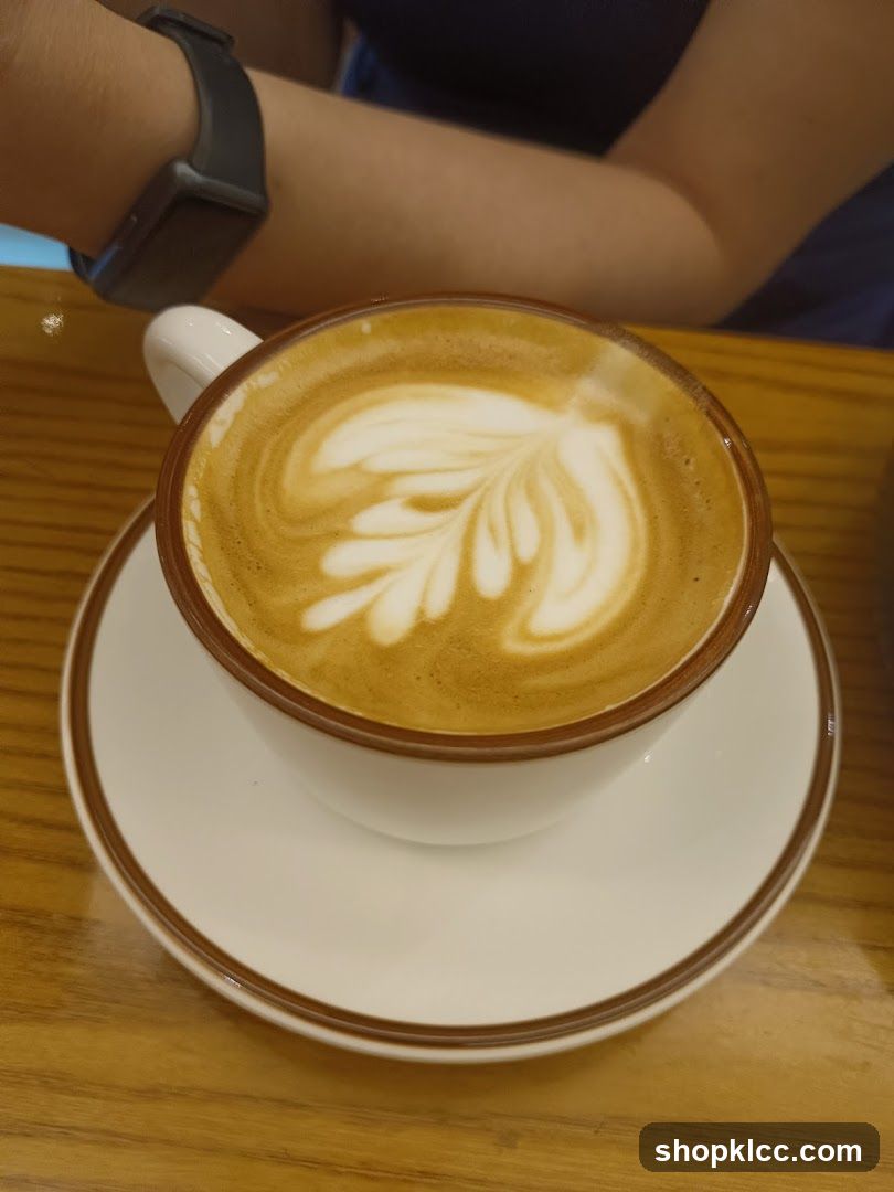Latte Art Coffee Cup