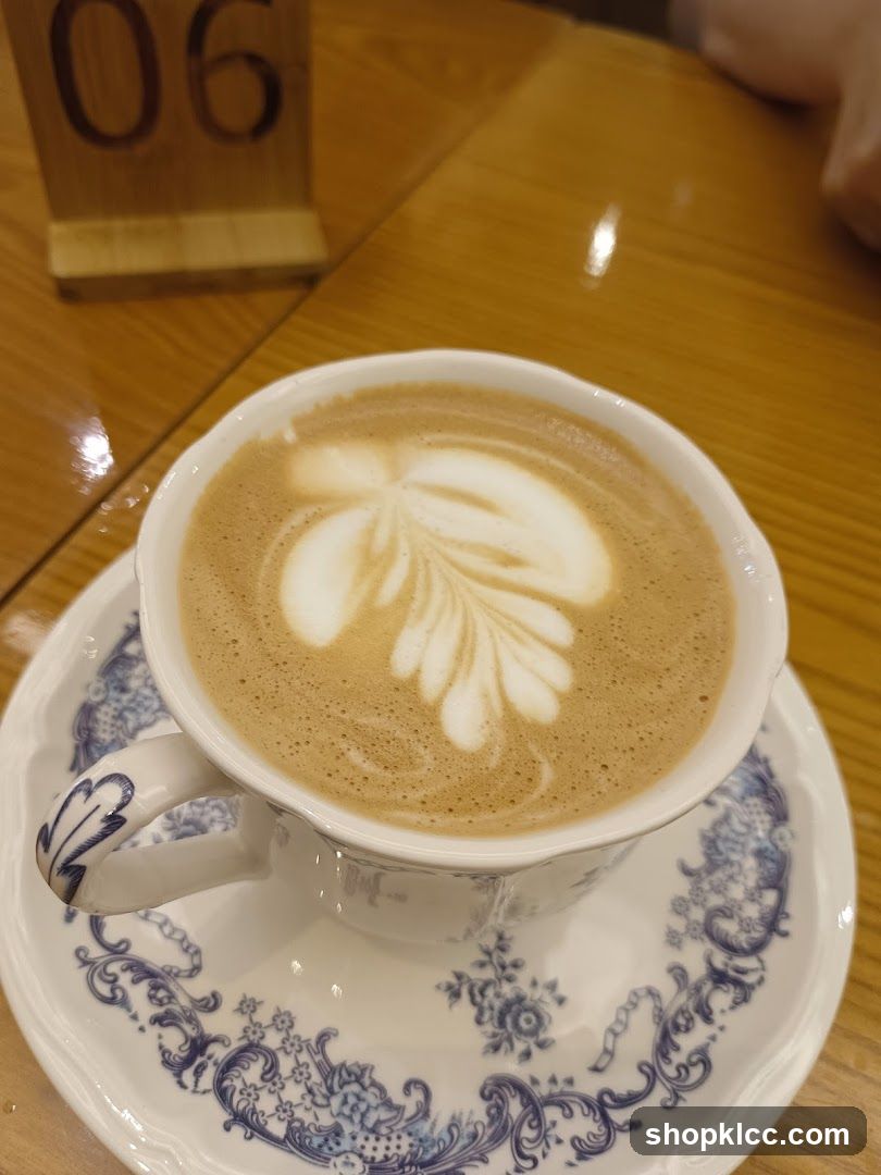 Latte Art Coffee Cup