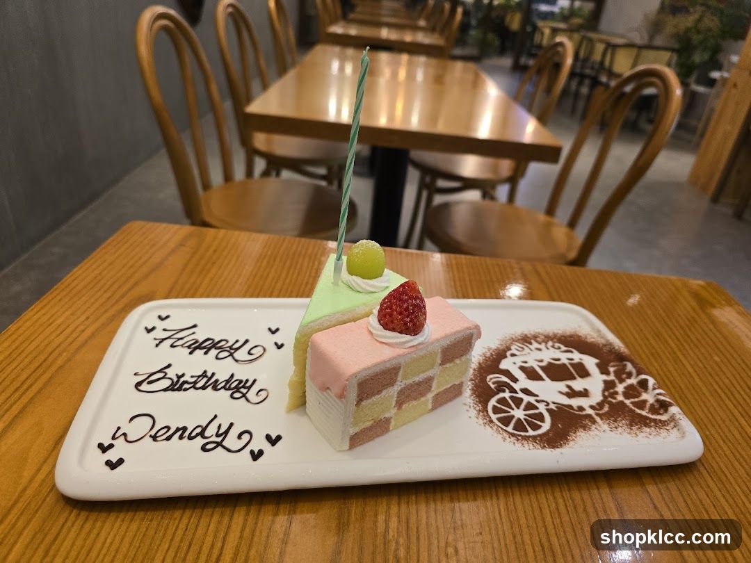 Birthday Cake Slice