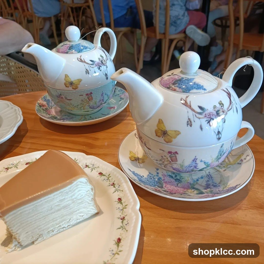 Tea Set with Cake