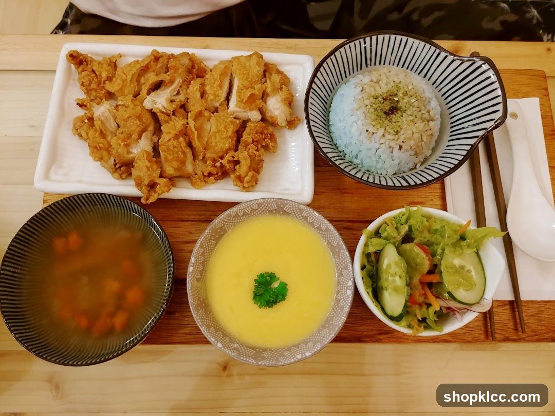 Korean Fried Chicken Meal Set