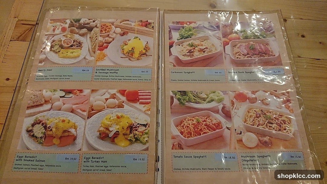 Dining Menu