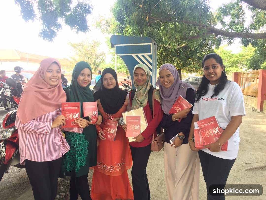 Group of women holding books