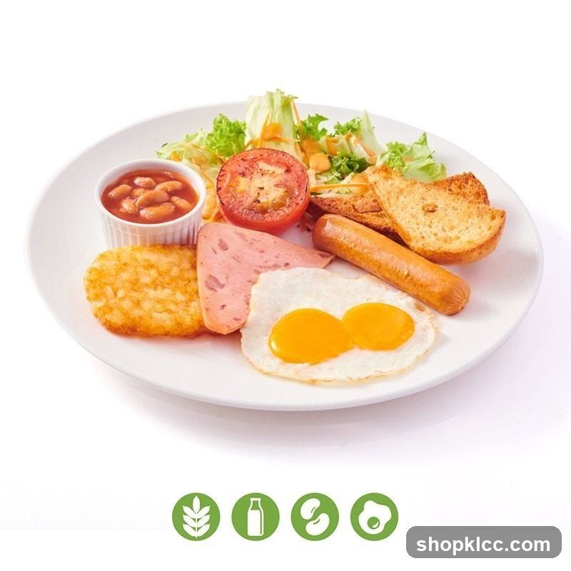 Full English Breakfast Plate