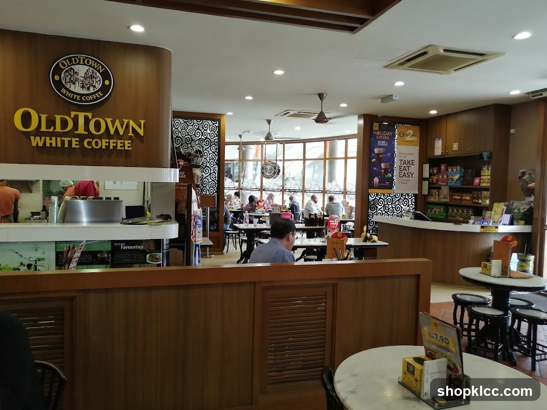 OldTown White Coffee Interior