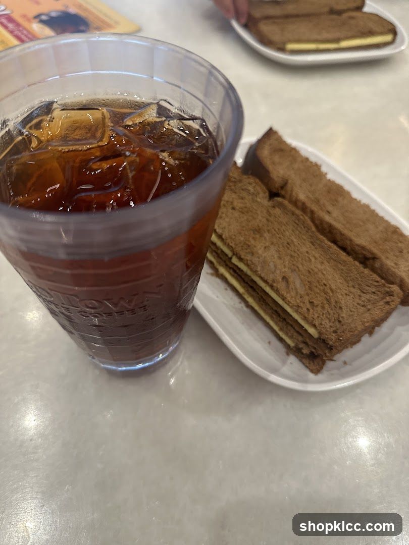 Iced Tea and Sandwiches
