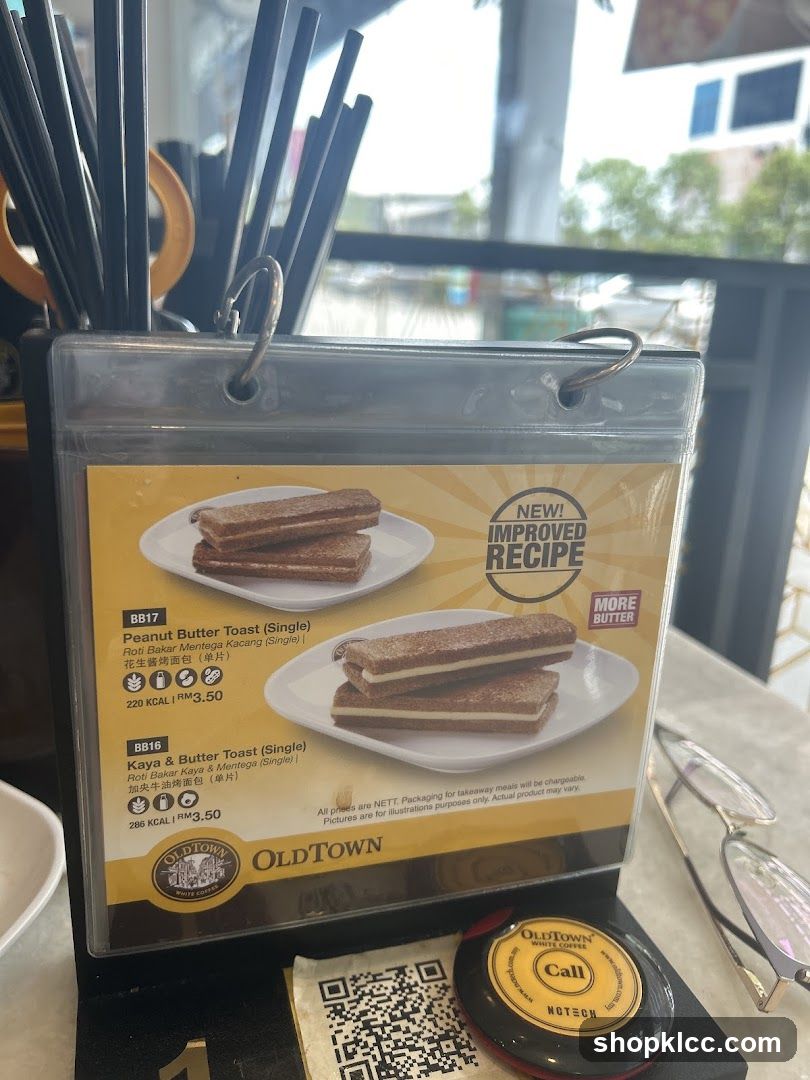 OldTown Menu Stand
