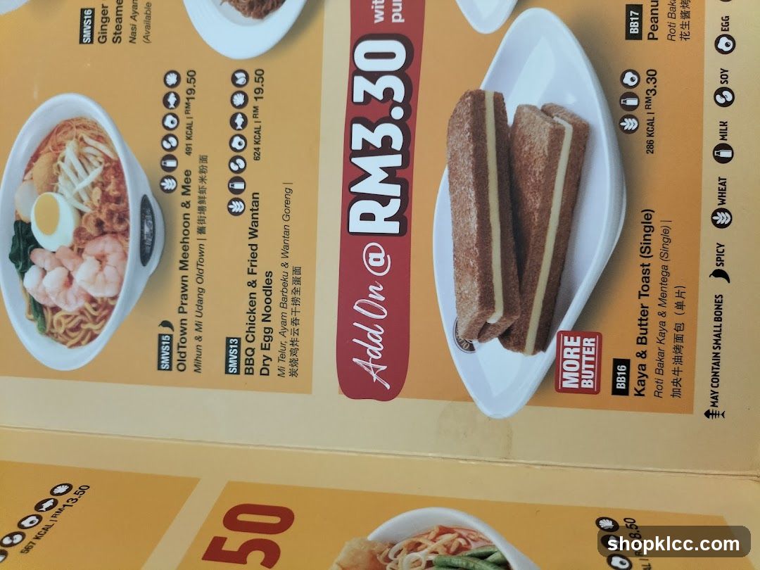 Food Menu Page