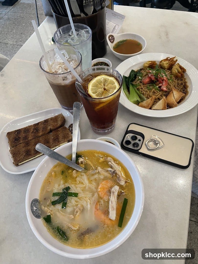 Food Table Spread