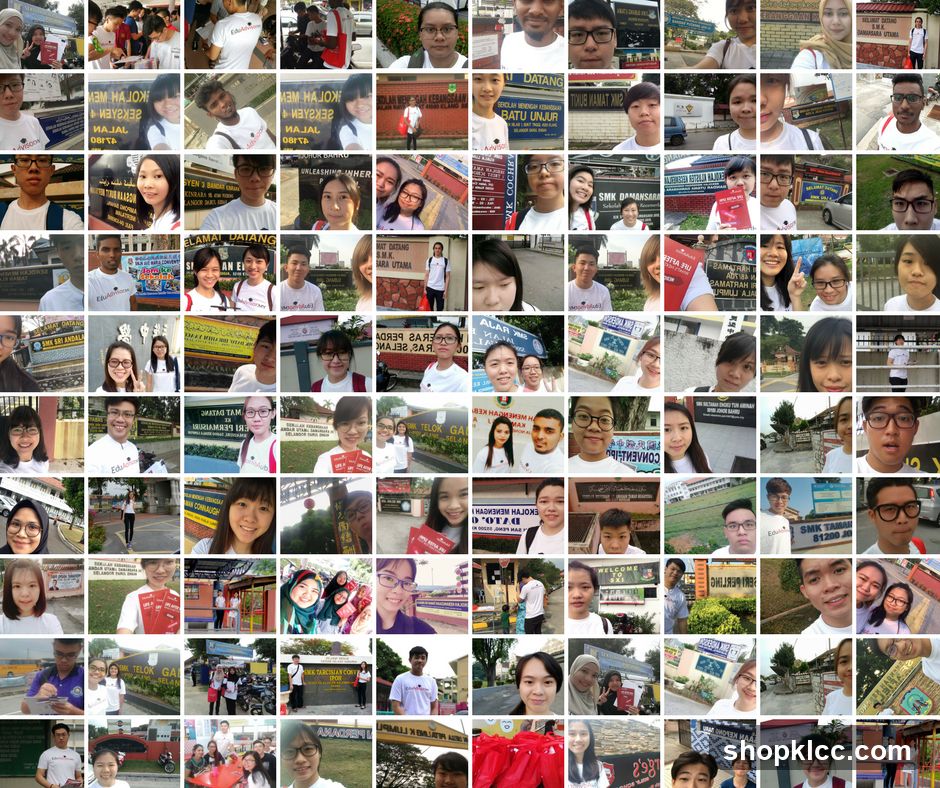 Collage of People and Signs