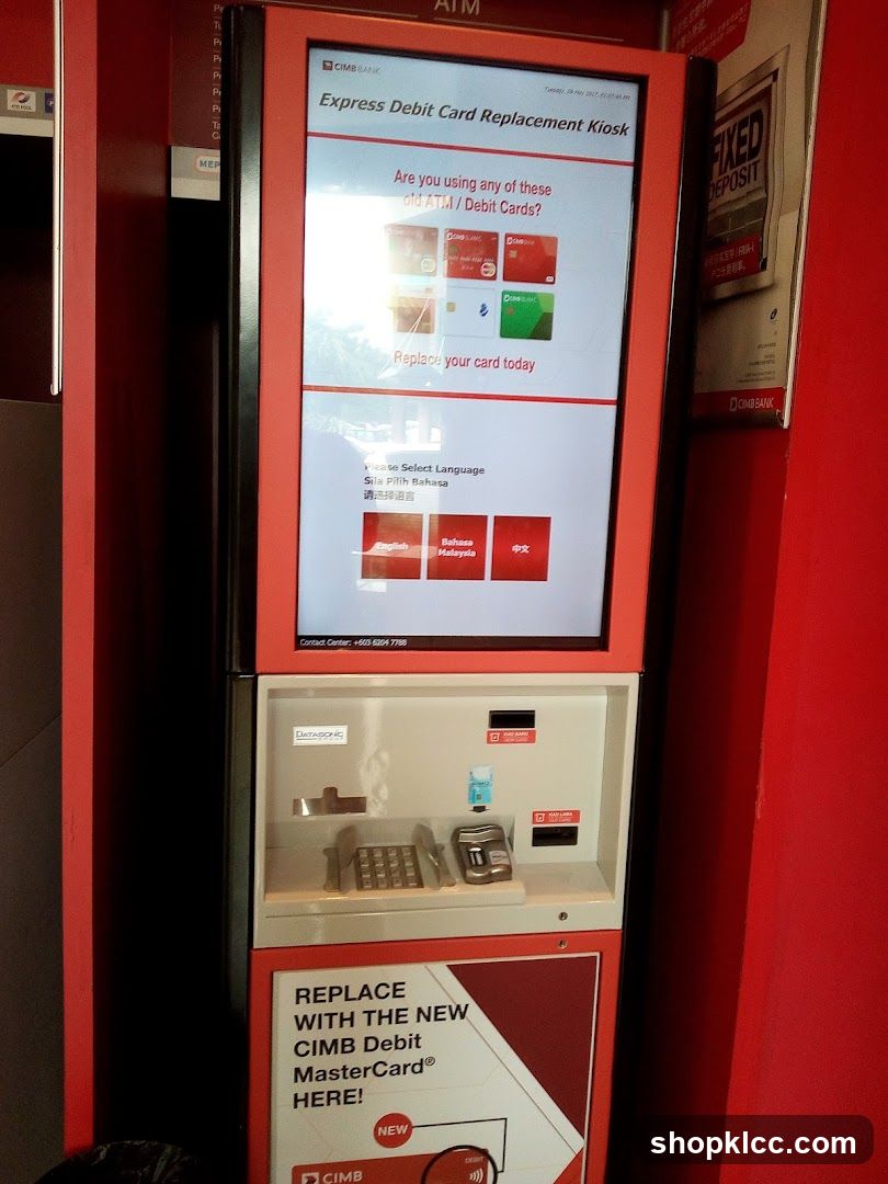 CIMB Bank ATM Kiosk