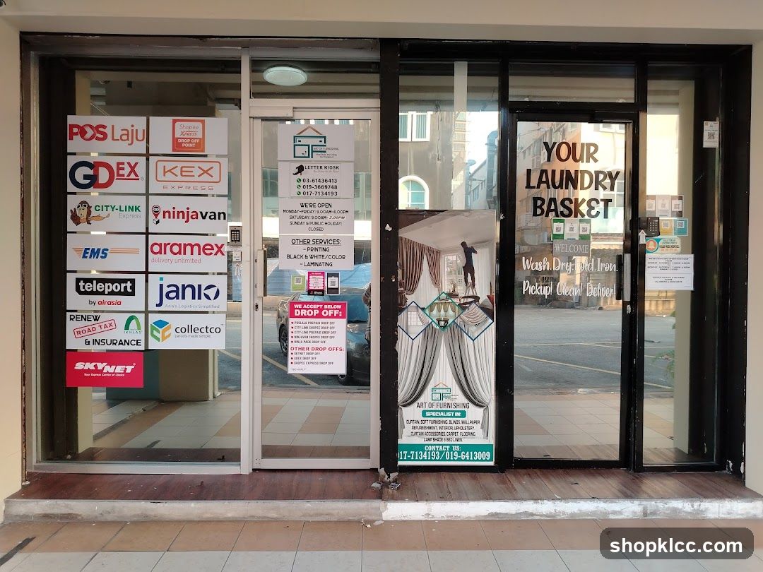 Laundry and Courier Services