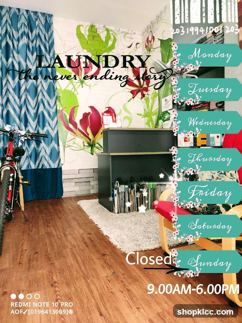 Laundry Shop Interior