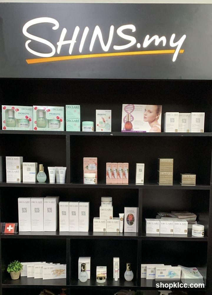 Skincare Products Display