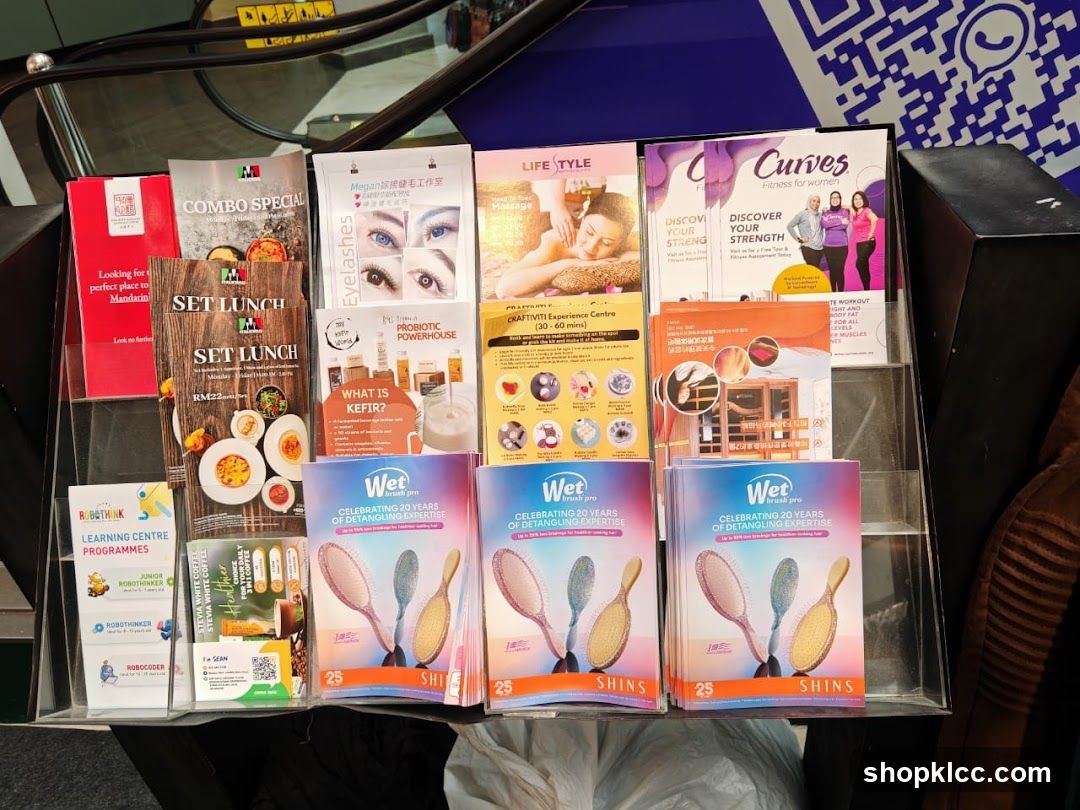Promotional Flyers Display