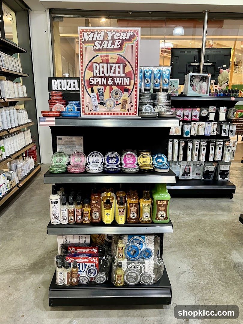 Reuzel Products Display