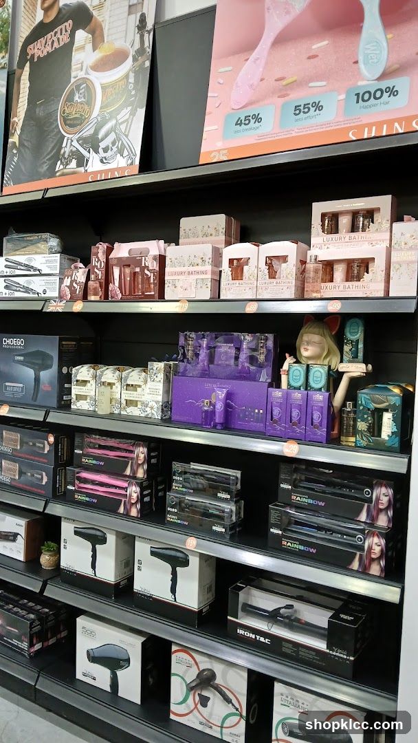 Hair Styling Products Display