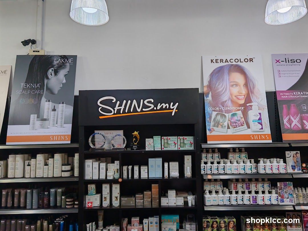 Hair Care Products Display