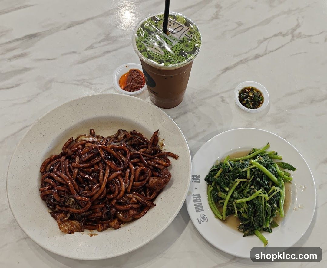 Noodles and Greens