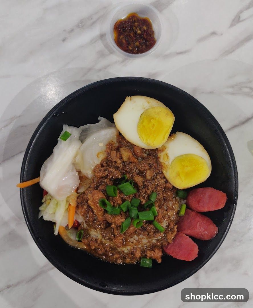 Braised Pork Rice Bowl