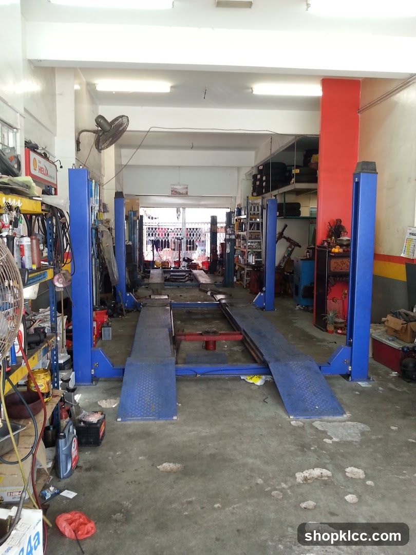 Auto Repair Shop Interior