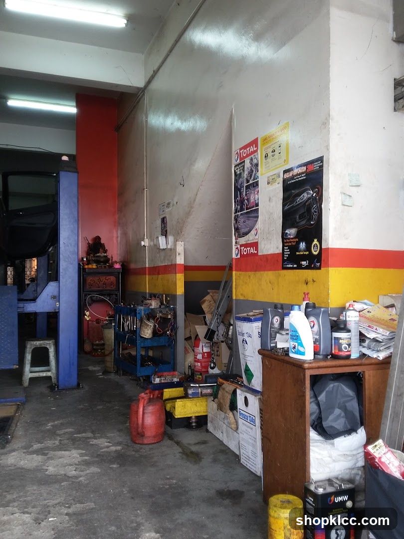Auto Repair Shop Interior
