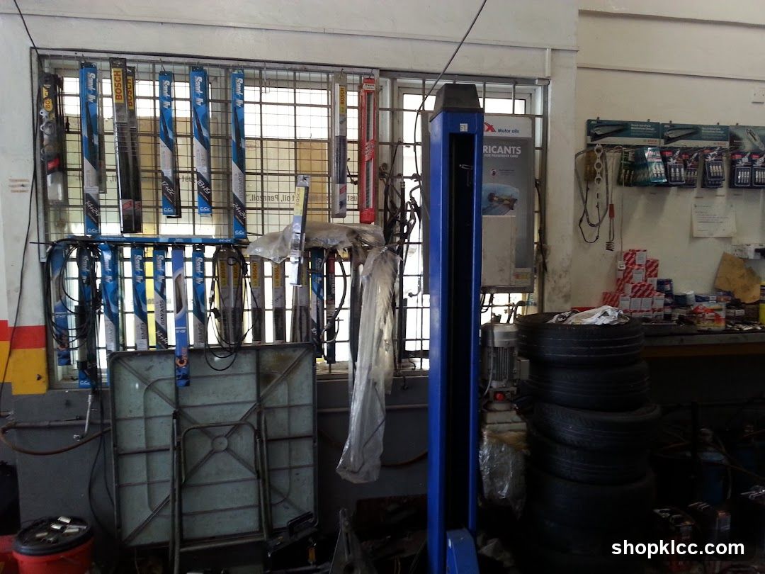 Auto Repair Shop Interior