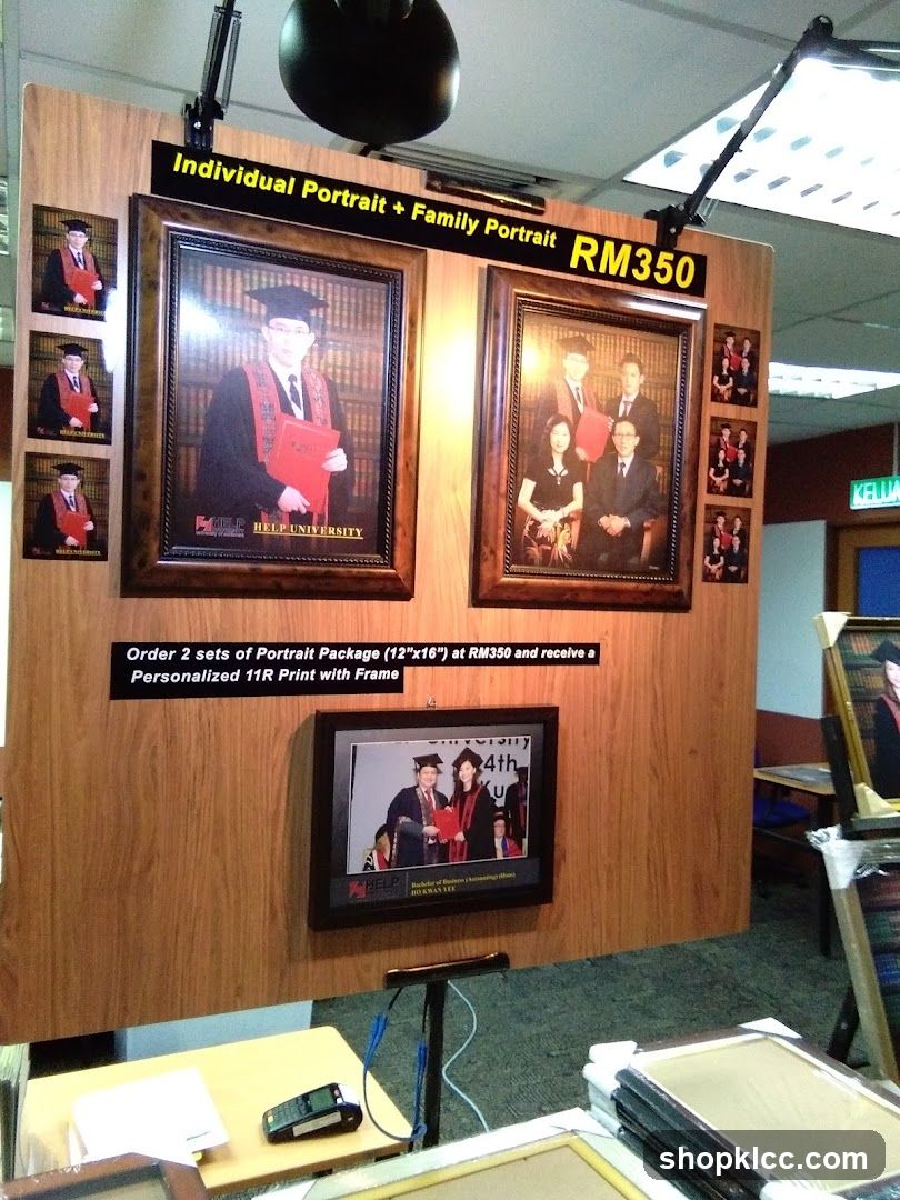 Graduation Portrait Display Board