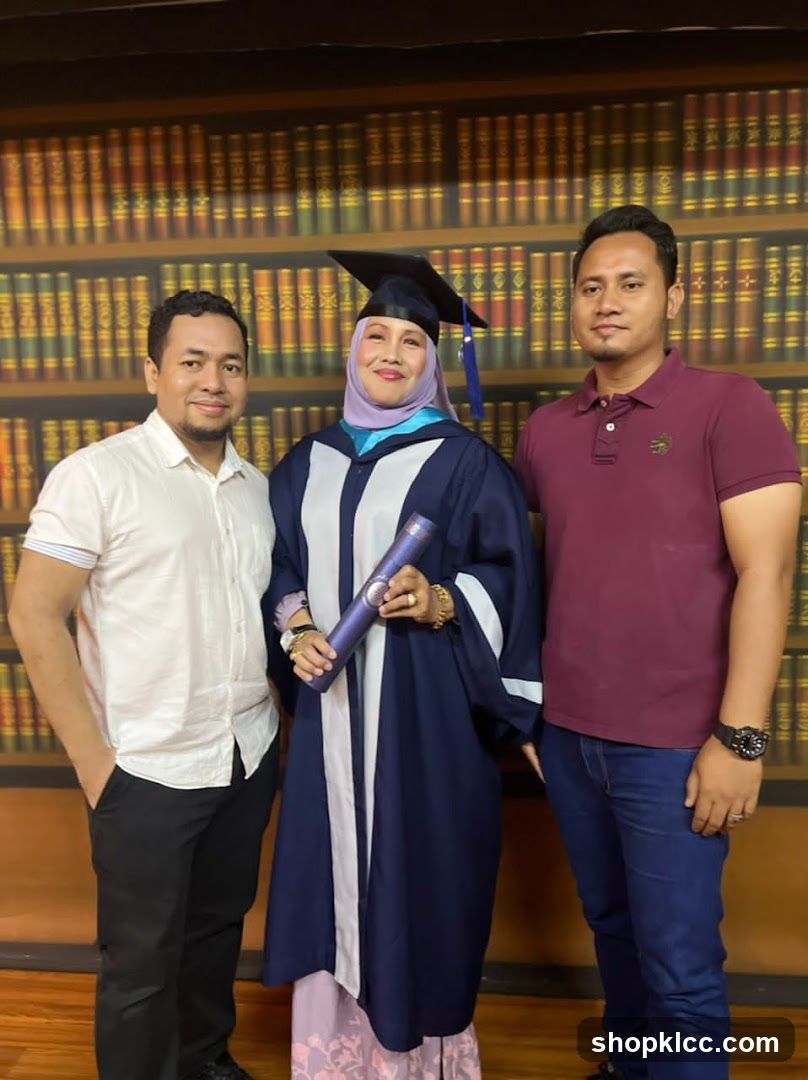 Graduation Photo with Family