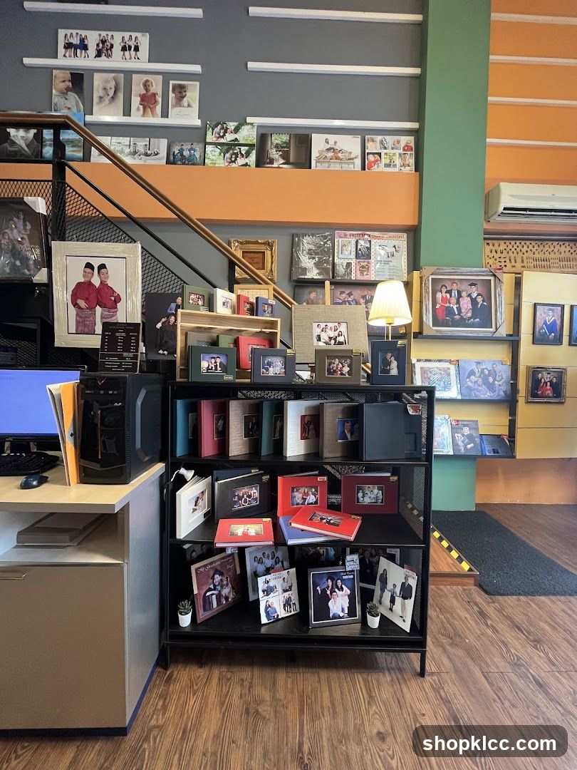 Photo Display Store Interior