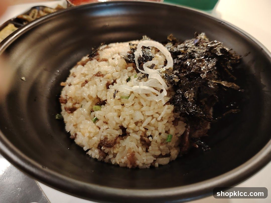 Bowl of Rice with Toppings