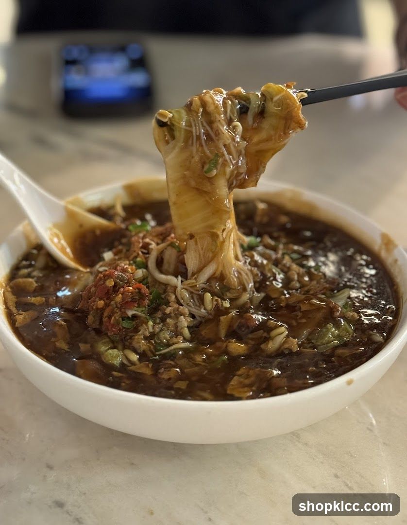 Noodles with Savory Broth