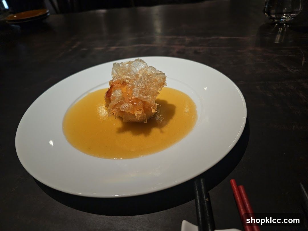 Appetizer with Crispy Topping